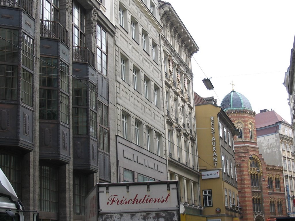 Fleischmarkt facades diverses by Josimon