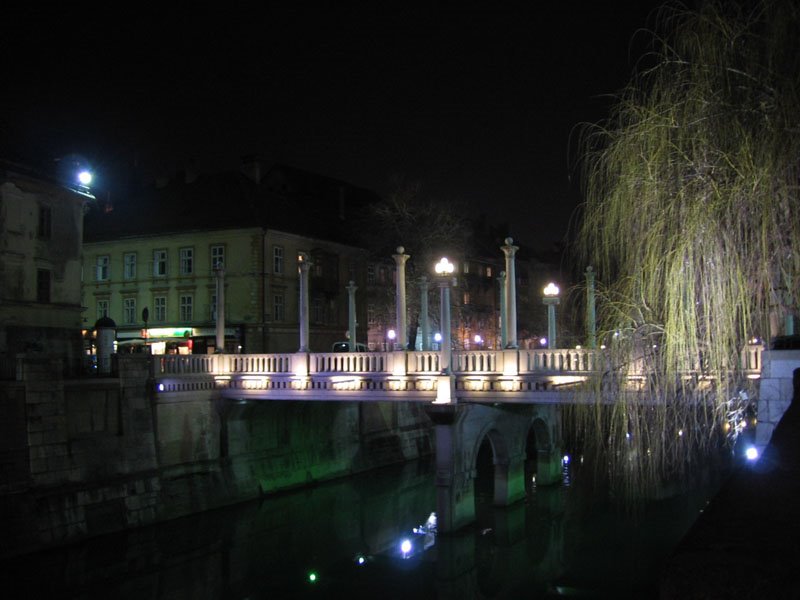 Bridge at Ljubljanica by s_saletic