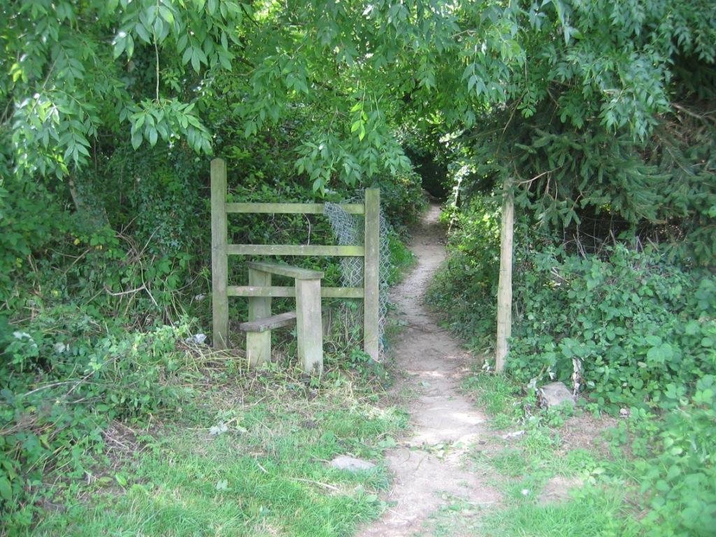 Old Wooden Stile, Plympton St Maurice by PlymGoPhotos