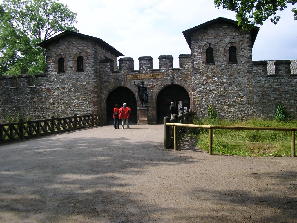 Saalburg - Roman Castle by Uwe Bursik