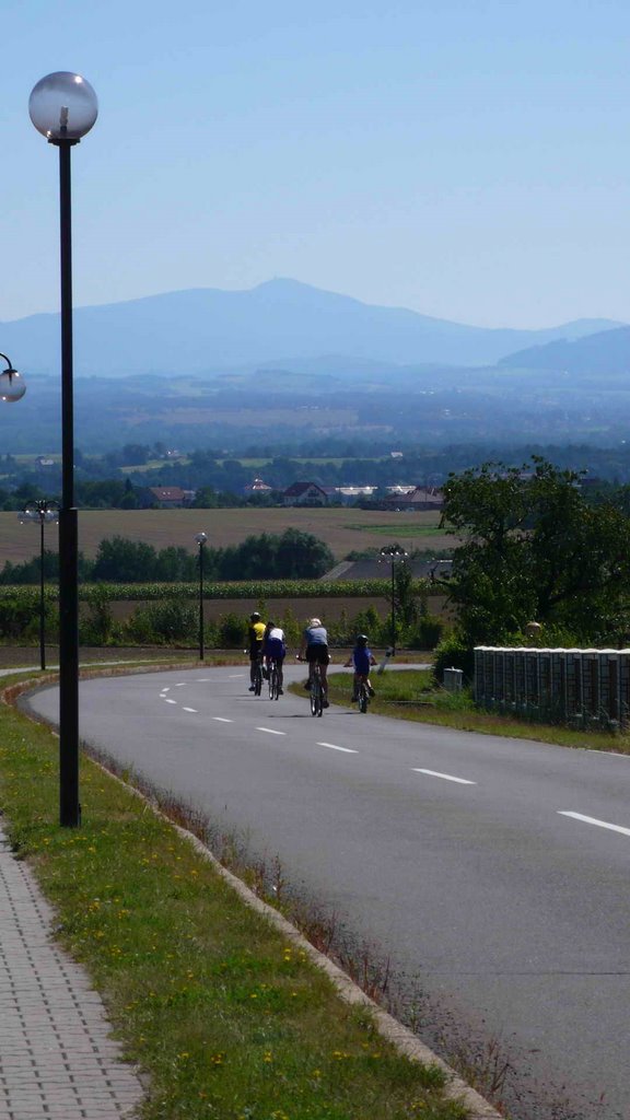 Cyklo turistika v okolí lázní - s výhledem na Beskydy by PS