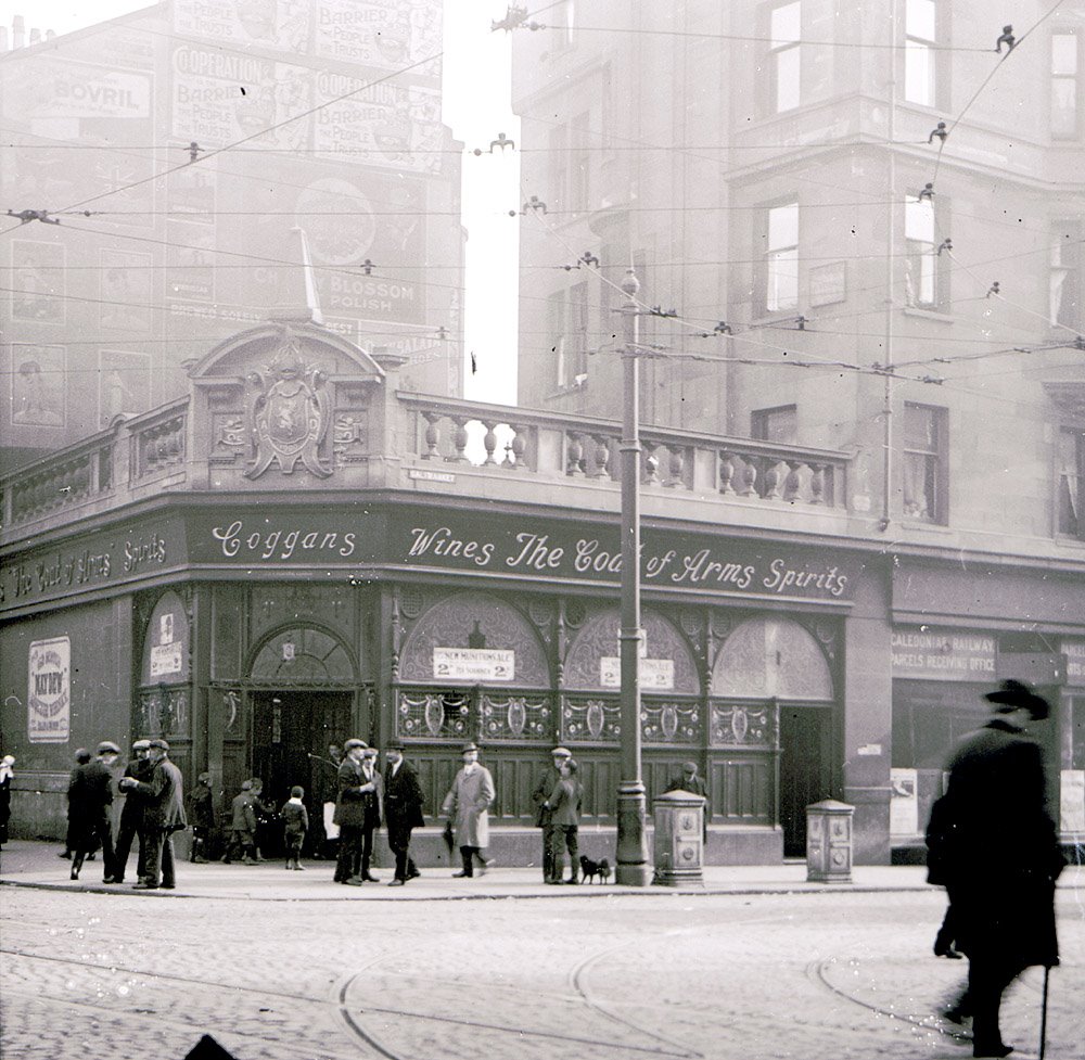 Tolbooth Bar as was circa 1900 (Corner of Argyle St. and Saltmarket, Glasgow) by Jim Campbell