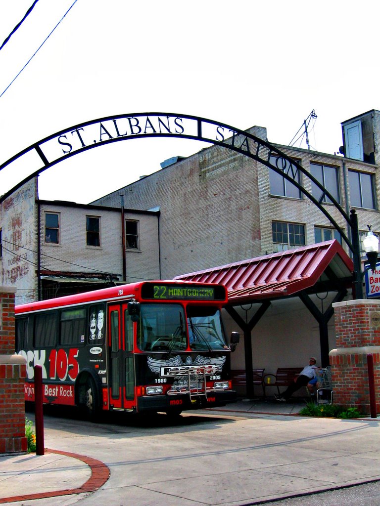 Saint Albans Historic Bus Station by Lauren LeRose Davidson