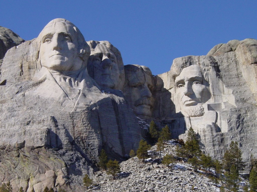 Classic Mount Rushmore, Feb 2003 by Michael Stuckey