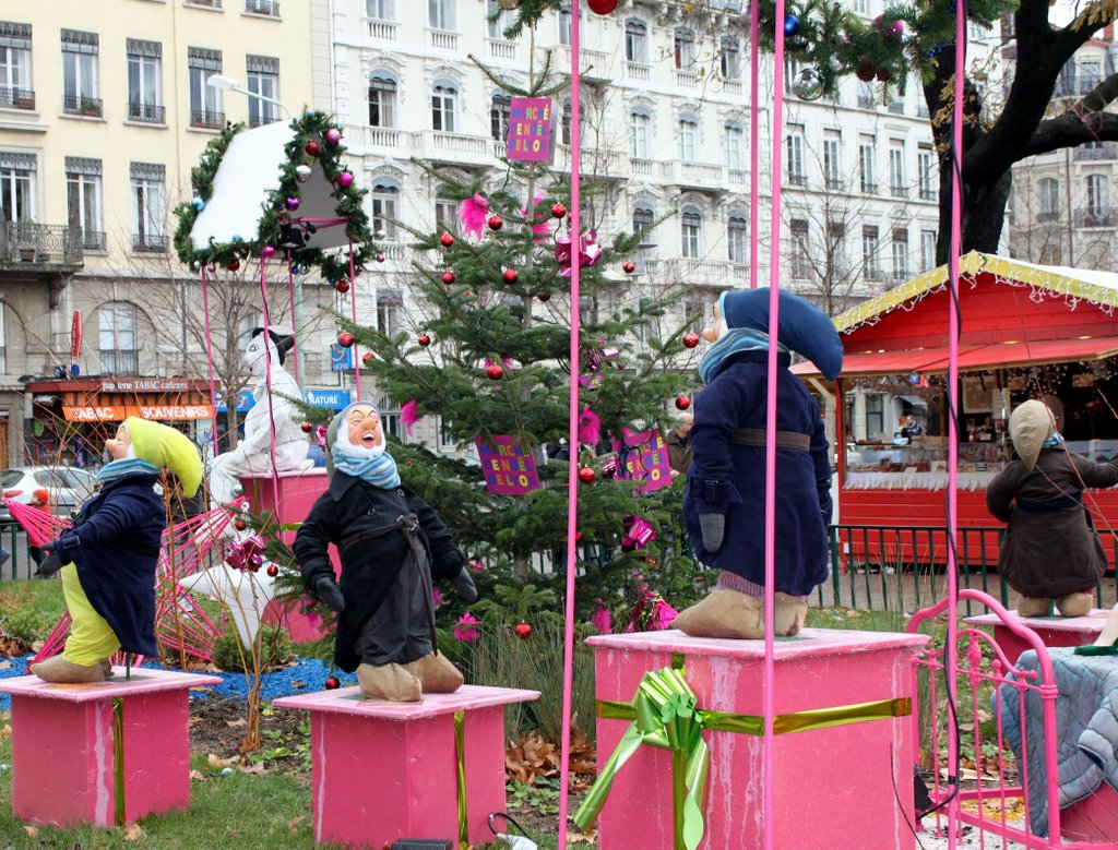 Marché de Noël - Lyon Place Carnot by Serge&Estelle