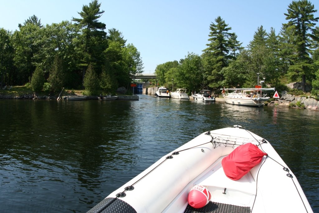 Lock at Burliegh Falls, Stoney Lake by av8orca