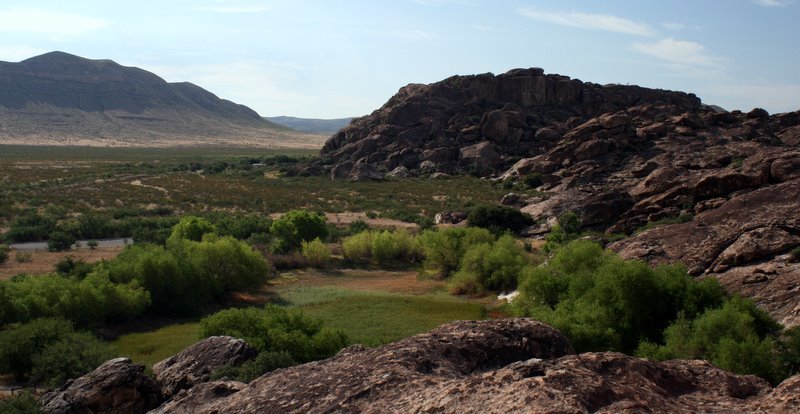 The Hueco Mountains by Xonid1