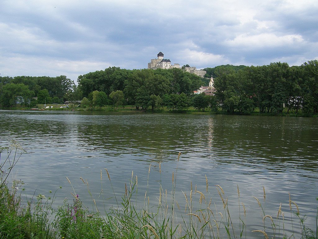 Trenčianský hrad s Váhom by Miro Toman