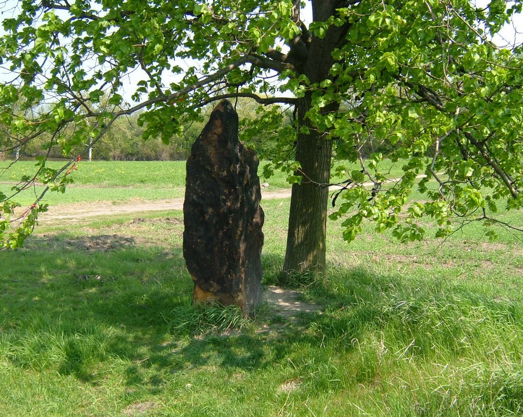 "Baba" - slavětínký menhir by cestovnik.com