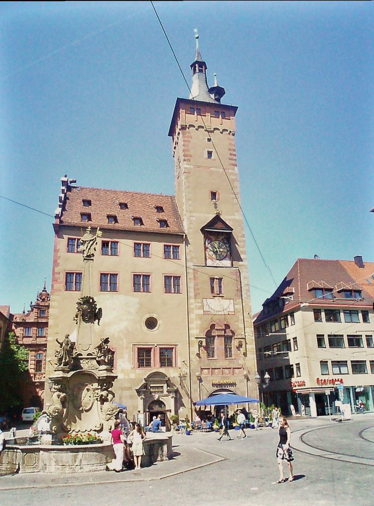 Wurtzburg Town Hall (Rathaus), Wurtzburg, Germany by draws4430