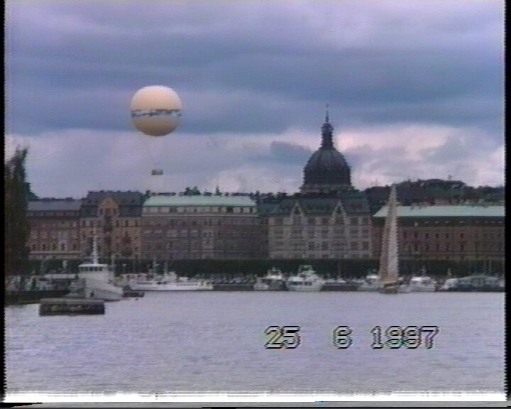 Stockholm, harbour, Sweden by Elisa Nielsen