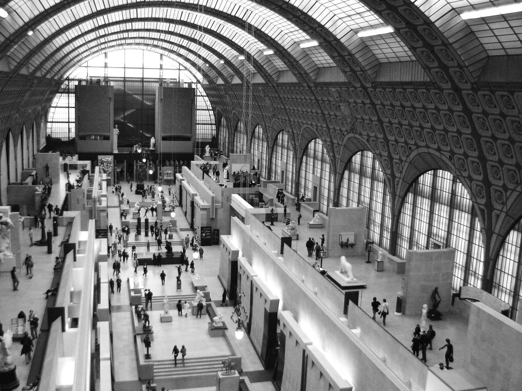 Inside the Musee D'Orsay by Andy Walker