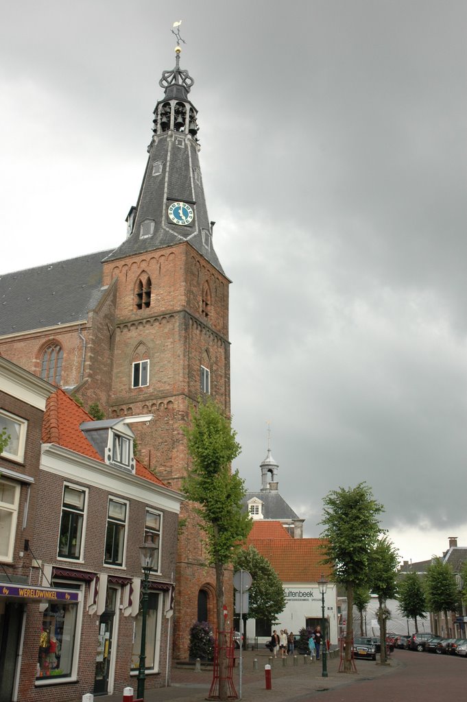 Weesp - protestantse kerk by Han Jongeneel