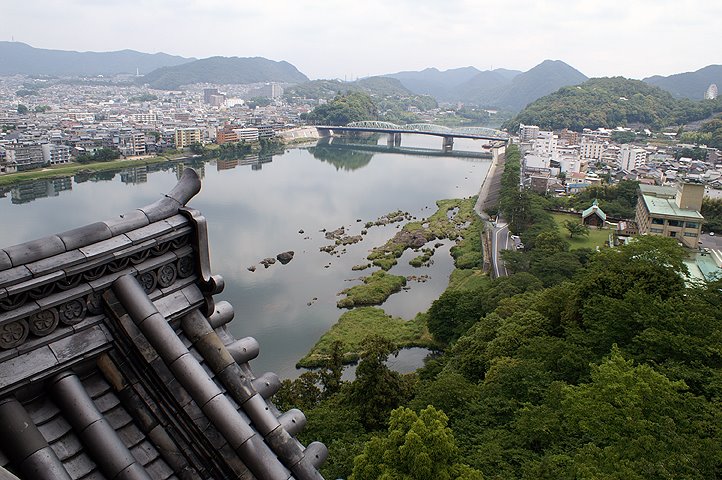 View from Inuyama Castle by domonkos