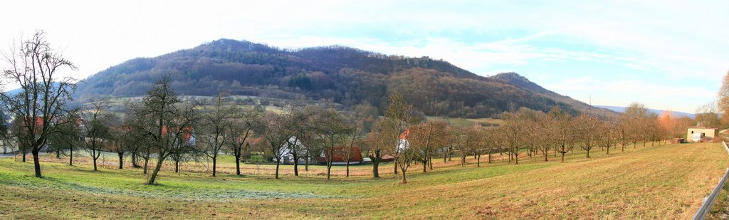 Freevision >>Panorama Blick zum Walberla<< by freevision