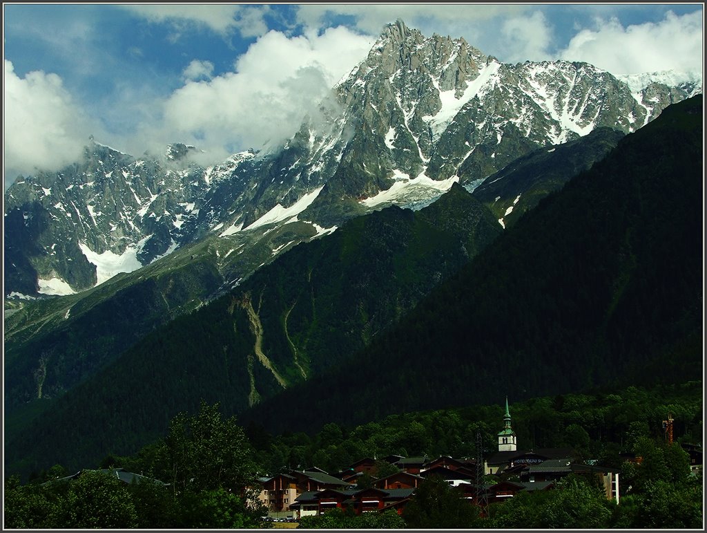 Mont Blanc Massif by H. Prell Márta