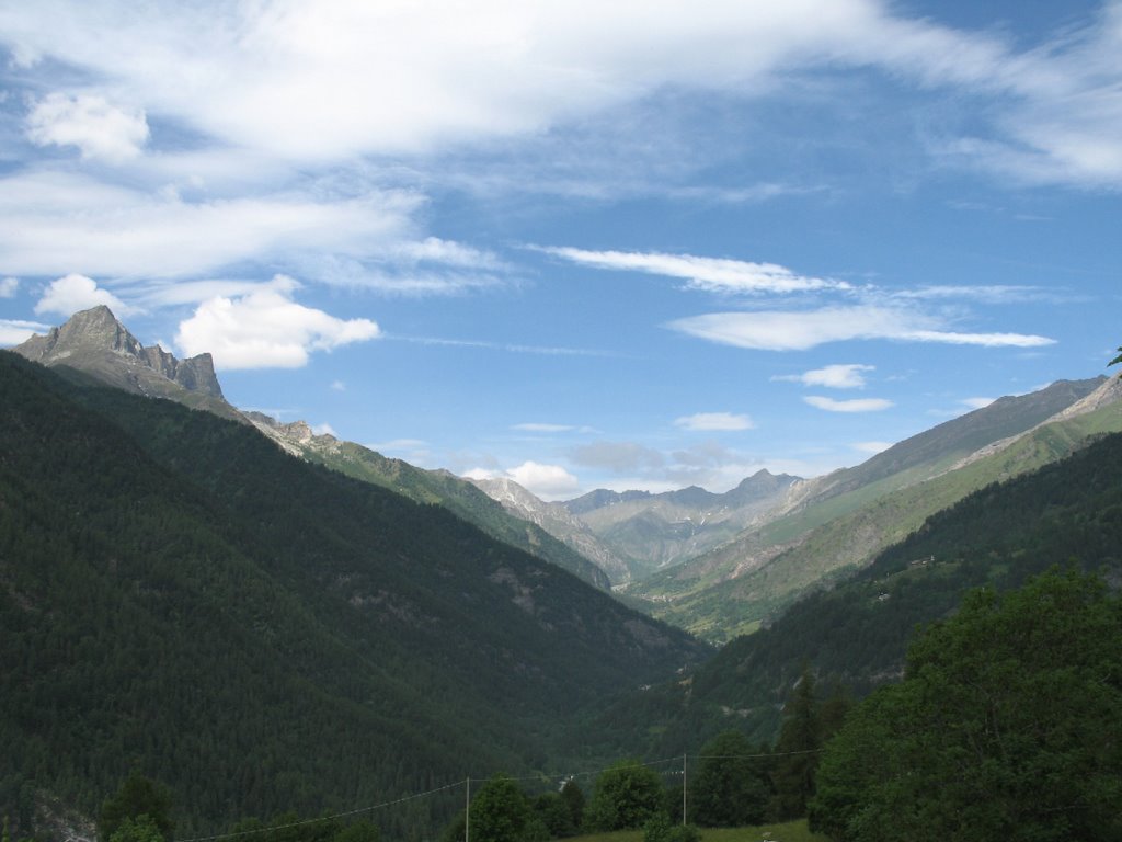 View west to Valle Bellino by Philemon