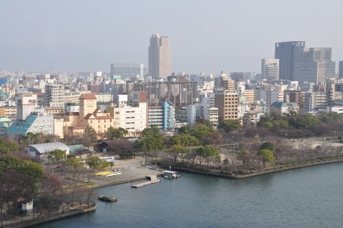 View from Teikoku hotel Osaka by kakkyo