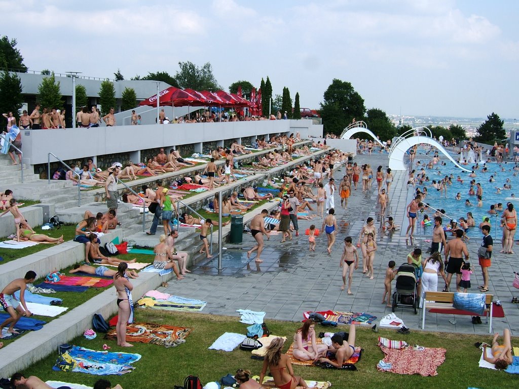 Brno, Czech Republic - Kravi Hora Swimming Pool by DSPrice