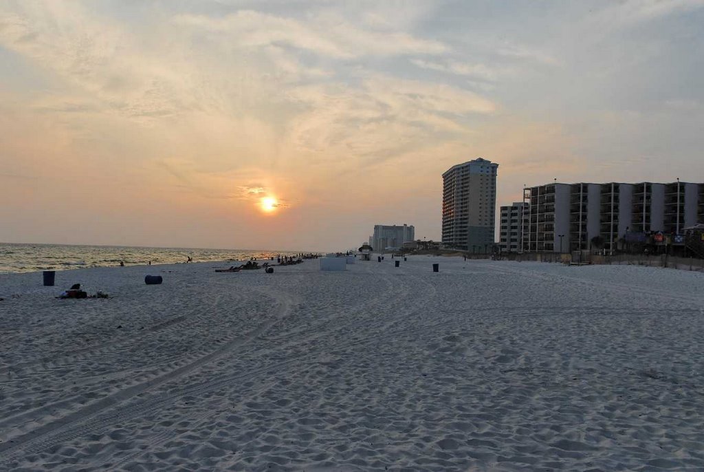 Sunset Panama City by Peter Jansen