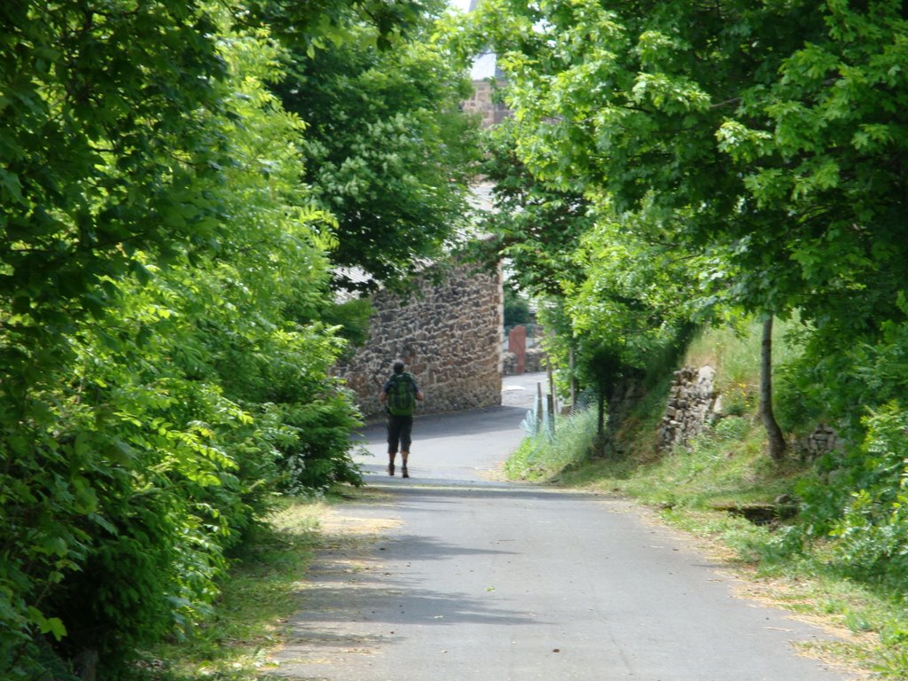 L'arrivée à Freycenet-la-Tour by jfmkey