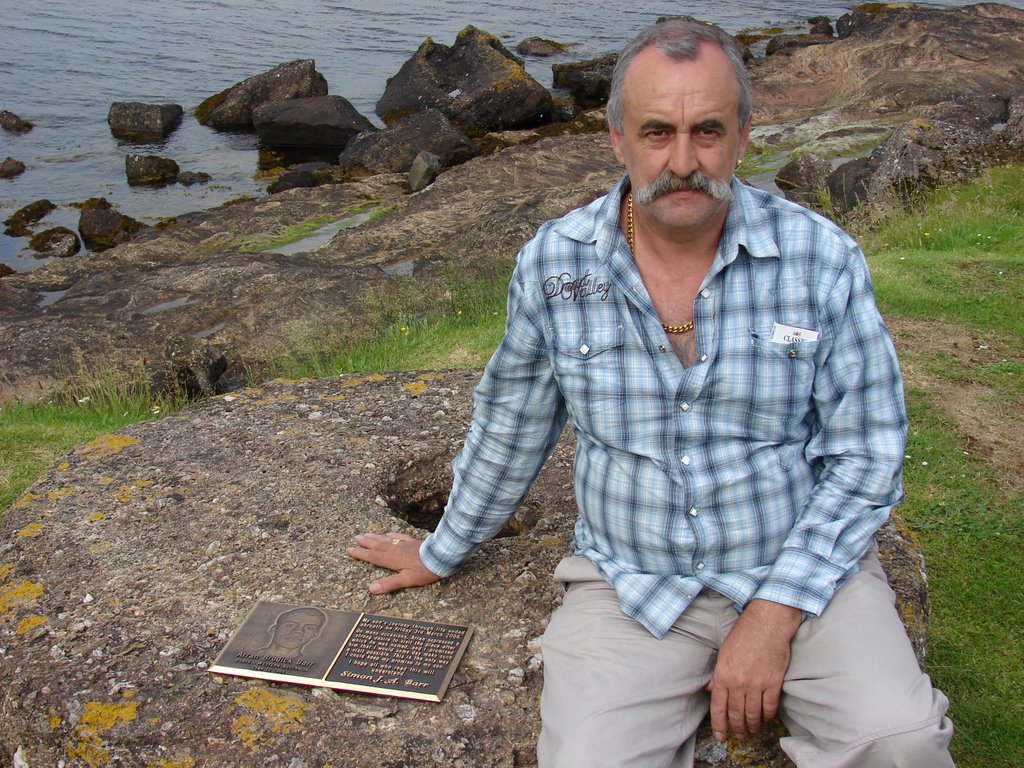 Arran Brodick Barr - Memorial Site, Foreshore 4 by Simon Barr