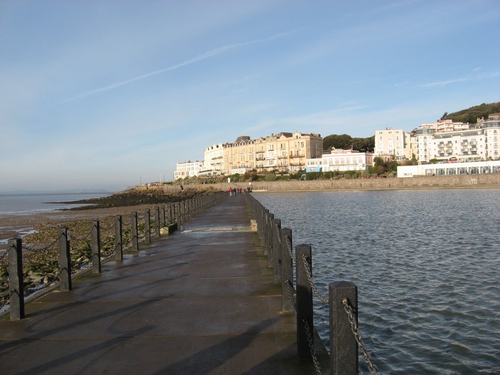 Marine Lake Causeway, Weston Super Mare. by Bob&Anne Powell