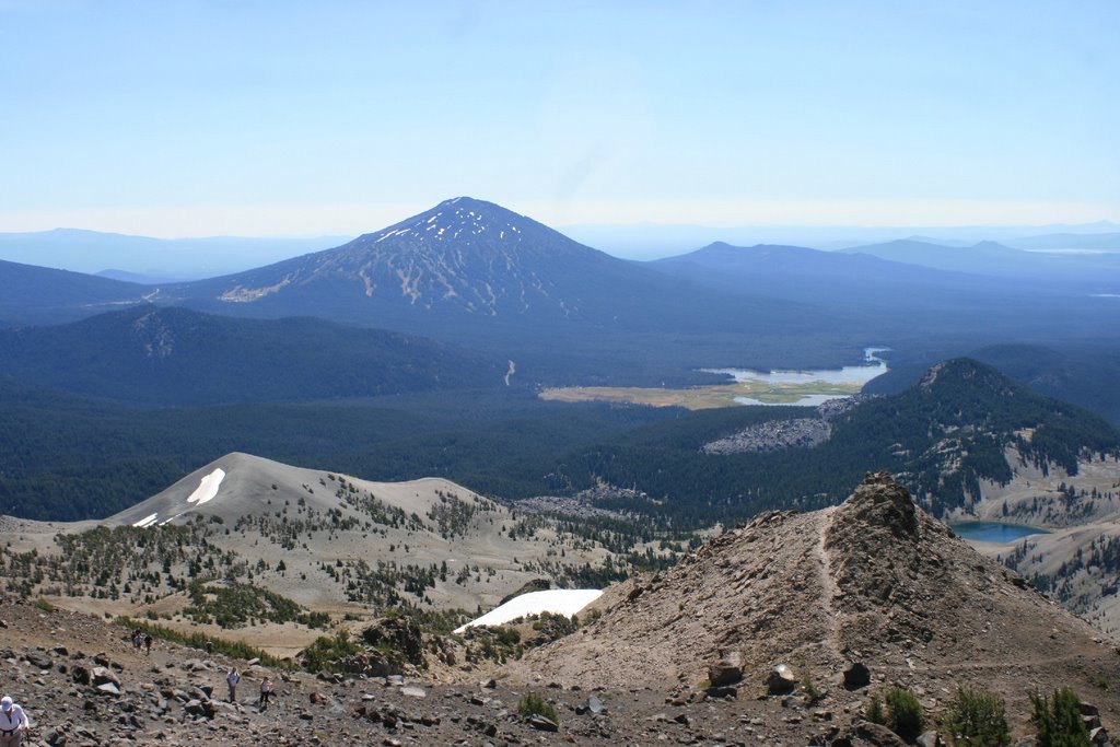 Looking South East at Mt. Bachlor by Horner69