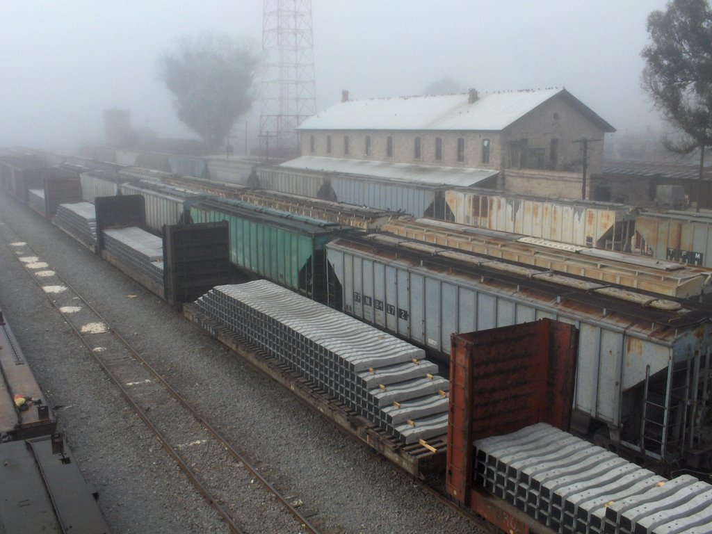 Estacion Ferrocarril Oriental Puebla by Mario Reyna Bonilla