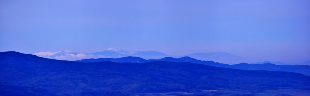 Karkonosze z Biskupiej Kopy by Robert JZ