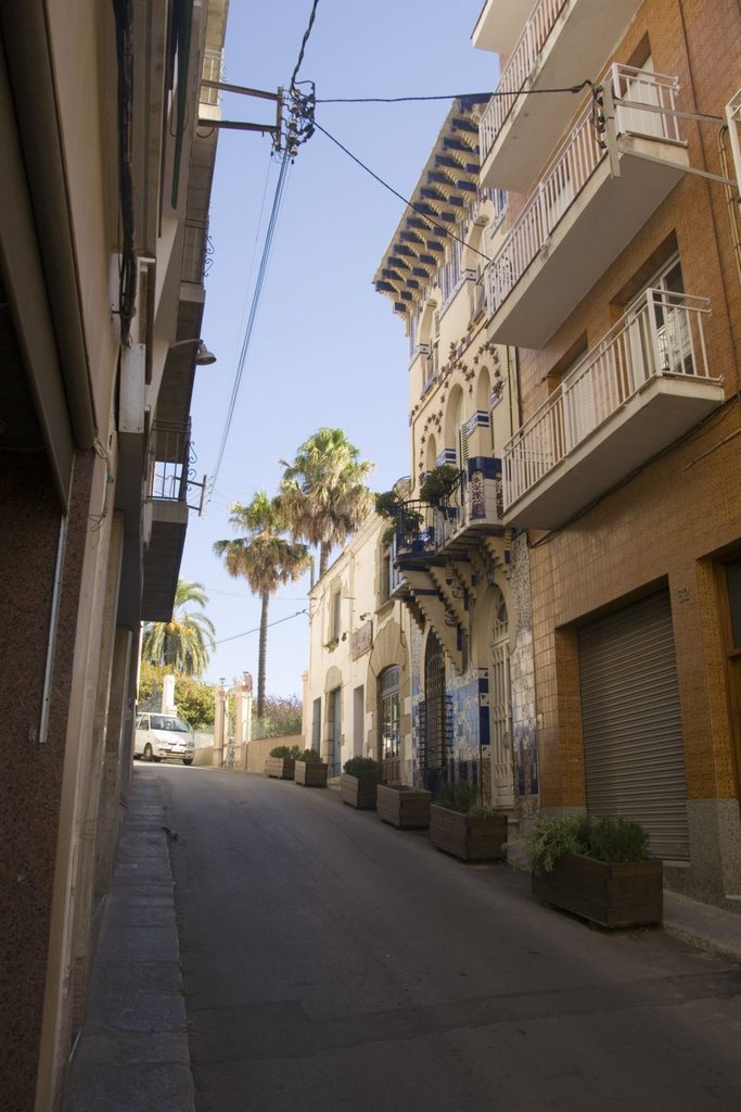 Sant Pol de Mar - Carrer Abat Deas - View East by txllxt