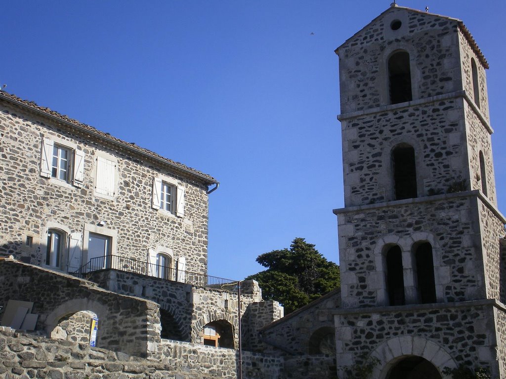 Церковь Saint-Laurent-sous-Coiron, France by Anna_Z