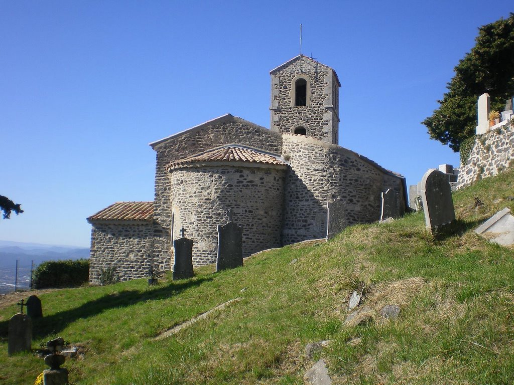 Церковь Saint-Laurent-sous-Coiron, France by Anna_Z