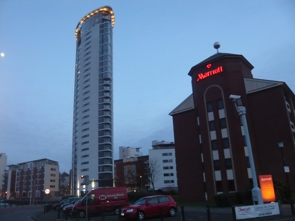 Meridian Tower, Marriott Hotel by Hans-Ulrich Lukas