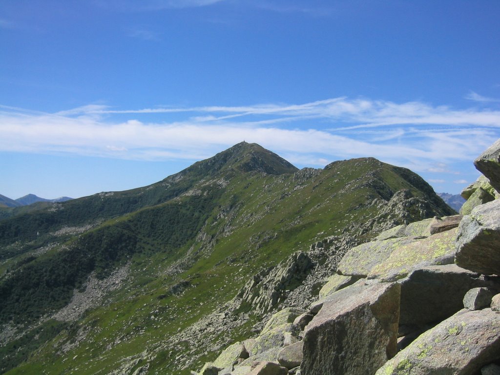 Cima Costa Rossa vista dalla Bisalta by Mazziglia