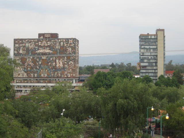 Biblioteca desde la Fac. de Psicologia by magrart