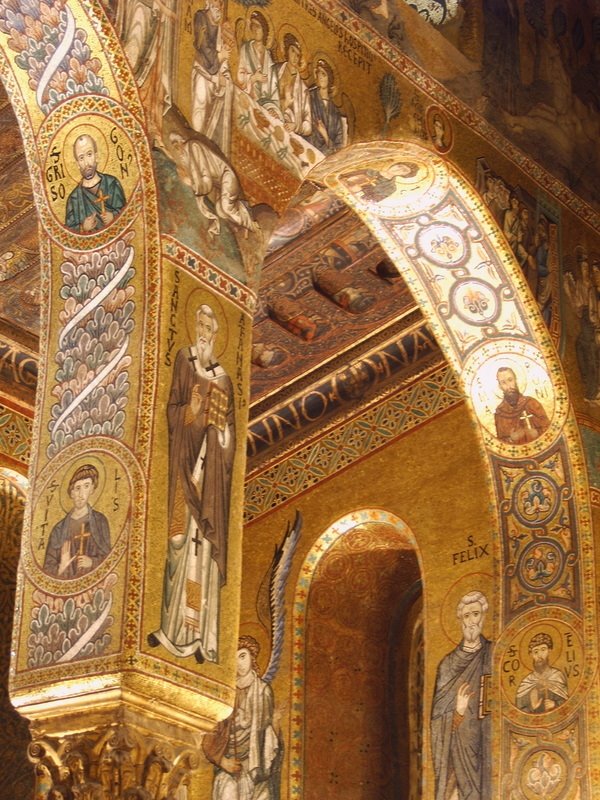 Palermo - Cappella Palatina by Hans Bloemendaal