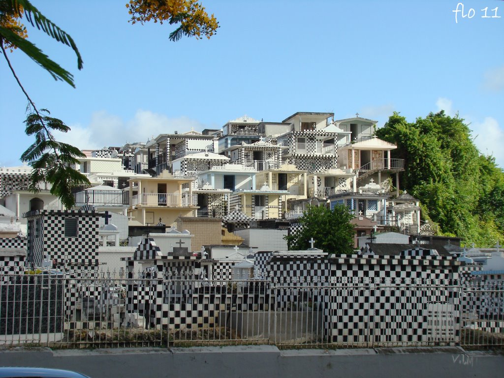 Cimetière de Morne-à-l'Eau by Flo 11