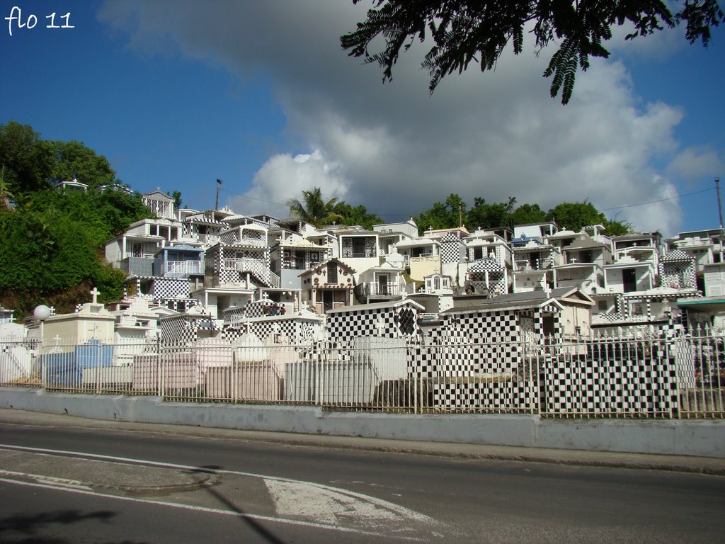 Cimetière de Morne-à-l'Eau by Flo 11