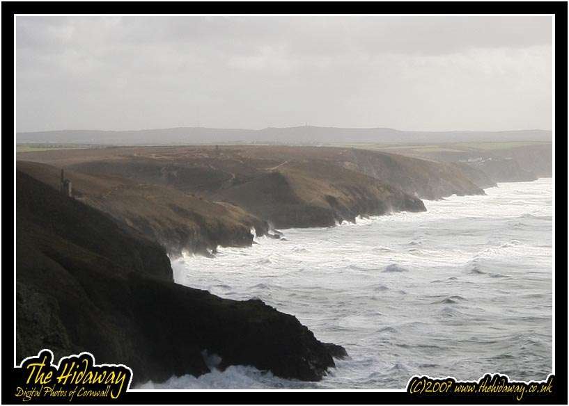 St.Agnes coastline by The Hidaway