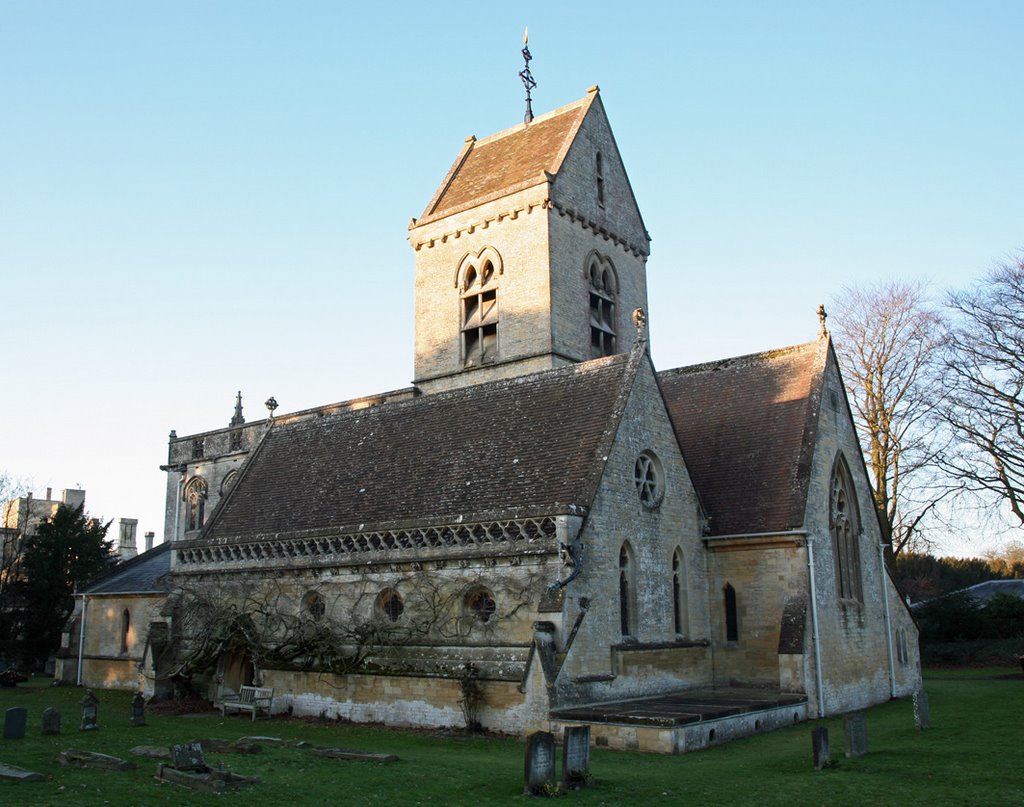 Hatherop, Parish Church, St Nicholas by Graham Martin