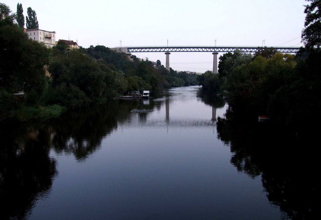 Znojmo - železničný most ponad Dyje by Peter Šimeček