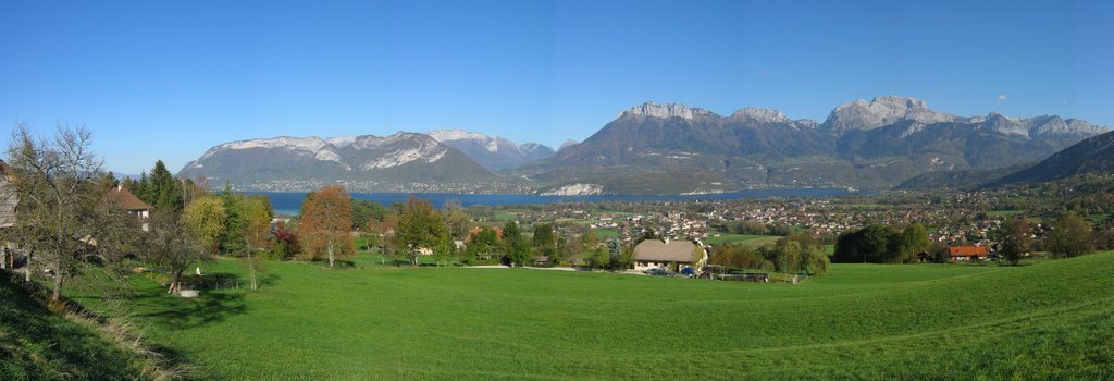 La Tournette et le lac d'Annecy by Nicolas Mareau