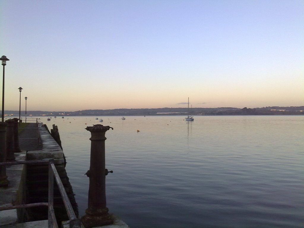 Steam Packet Quay in December by Brian Sherman