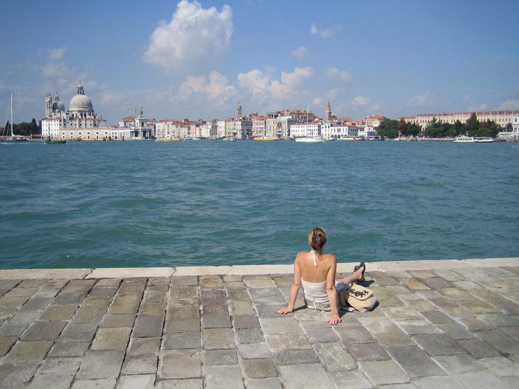 Towards the Grand Canal from San Giorgio Maggiore by whaymans