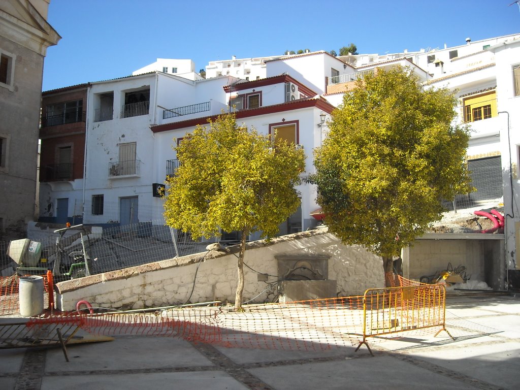 Plaza de Murtas, en obras. Enero de 2010 by viajeroandaluz