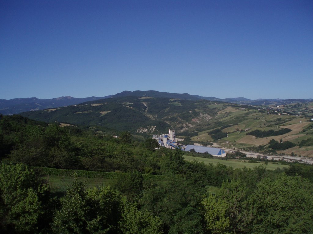 Val d'Arda Stabilimento UNICEM a Lugagnano (Pc) by Gabriele.Segalini