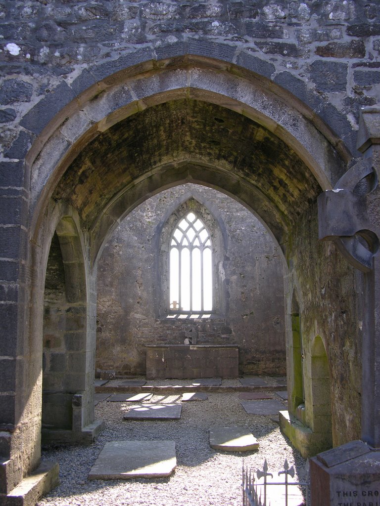 Newport - Burrishoole Abbey, interno by longo nicola