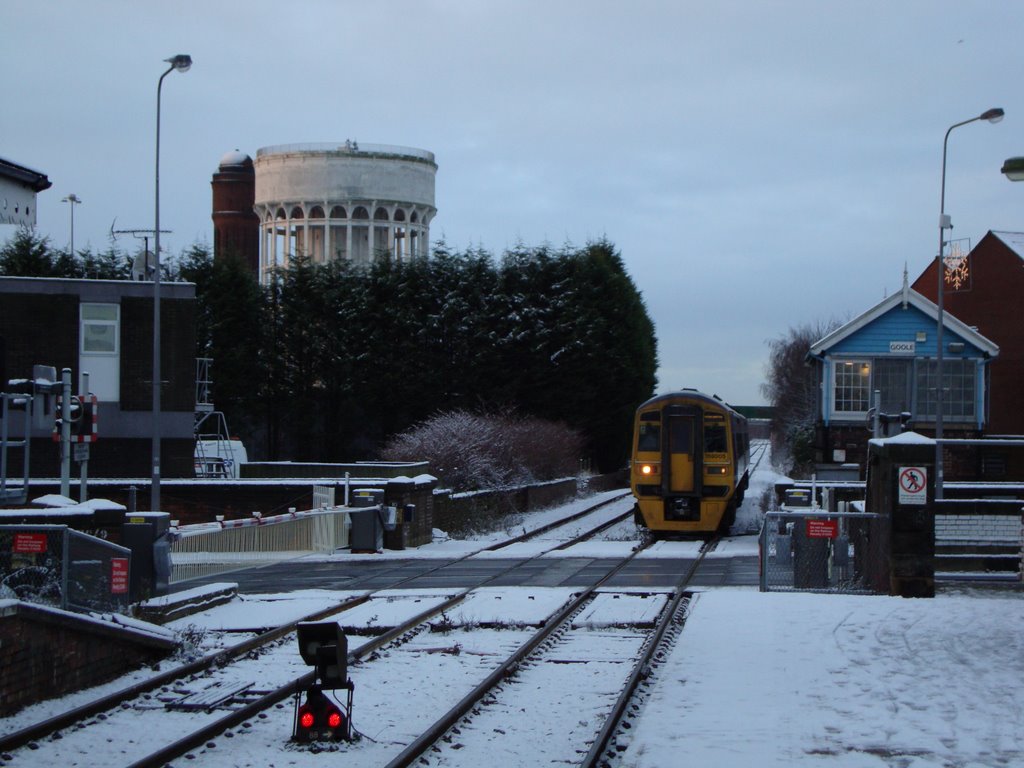 Winter View from Goole Railway Station by Brian Brady