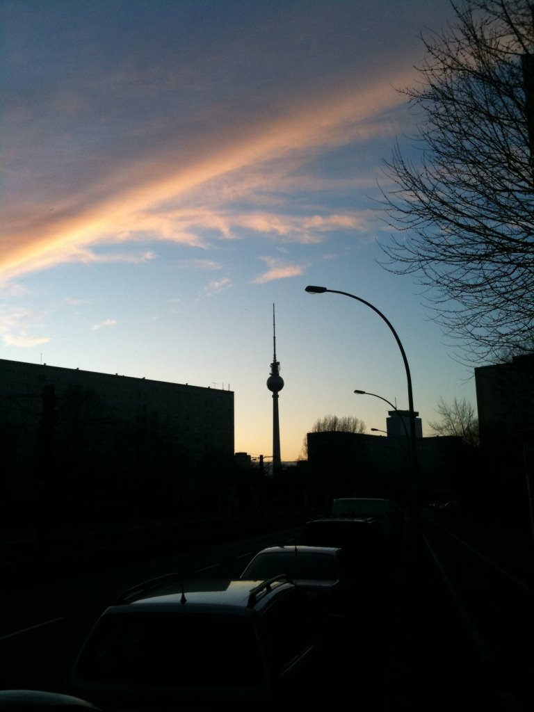 TV Tower on the horizon by Pucki